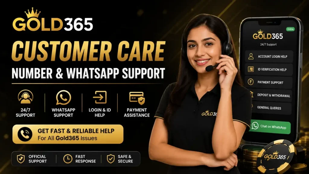Gold365 Customer Care Number